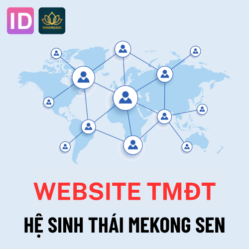 Website TMĐT - Hệ Sinh Thái Mekong Sen